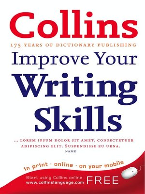 cover image of Collins Improve Your Writing Skills